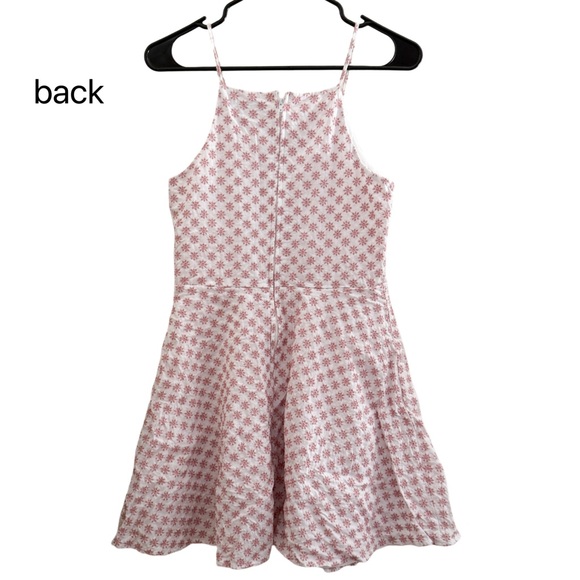 White and Pink Trixxi Embroidered Mini Dress - Picture 2 of 6